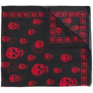 Alexander McQueen Silk Skull Scarf
